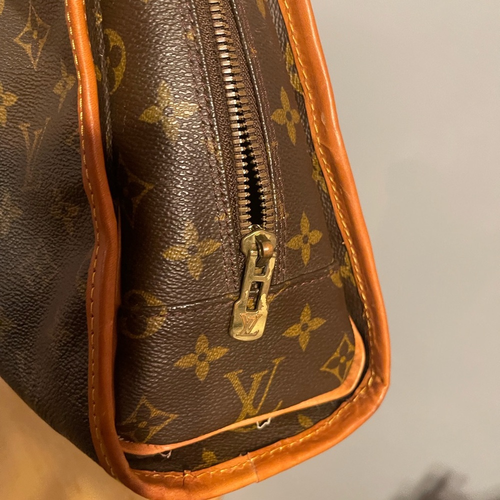 Louis Vuitton Brown and Tan Monogram Tote - Picture 9 of 10